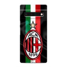 Чехлы для Google Pixel 6 Pro (VPrint) - Футбольные клубы (ФК Милан)