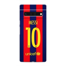 Чохли Мессі для Google Pixel 6 Pro (AlphaPrint) (Messi Barca 10)