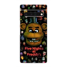 Чохли П'ять ночей з Фредді для Гугул Піксель 6 Про (Freddy)