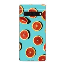 Чехлы с Фруктами для Google Pixel 6 Pro (VPrint) (Грейпфрут)