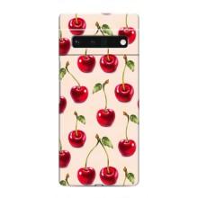 Чехлы с Фруктами для Google Pixel 6 Pro (VPrint) (Вишня)