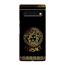 Чехлы VERSACE для Гугл Пиксель 6 Про (PREMIUMPrint) (Logo Versace)