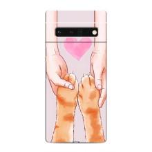 Чохол на Гугл Піксель 6 Про з Котиками (VPrint) (Любовь до котиків)