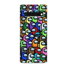 Чехол Амонг Ас для Google Pixel 6 Pro (AlphaPrint) (Убит)