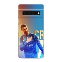 Чехол Криштиану Роналду для Google Pixel 6 Pro (AlphaPrint) (CR7 Real)