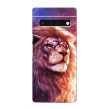Чехол со Львом для Google Pixel 6 Pro (VPrint) (Красочный Лев)
