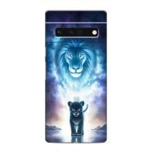 Чехол со Львом для Google Pixel 6 Pro (VPrint) (Маленький лев)
