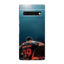 Чехол с футболистом Ламин Ямаль Google Pixel 6 Pro (Ламин 19)
