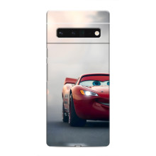 Силиконовый чехол Маквин для Google Pixel 6 Pro – Маквин на трасе