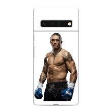 Чехол с картинкой Александр Усик для Google Pixel 6 Pro – Усик на белом