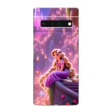 Чехол Рапунцель для Google Pixel 6 Pro (Рапунцель в замке)