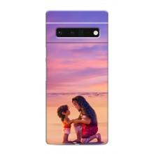 Чехол с мультфильмом Моана Google Pixel 6 Pro (Моана и Симеа)