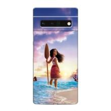 Чехол с мультфильмом Моана Google Pixel 6 Pro (Моана)