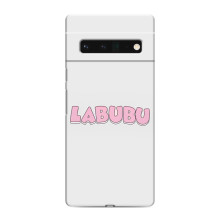 Чехол с Лабубу на Google Pixel 6 Pro (Лого Лабубу)