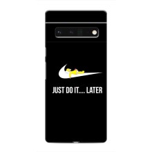 Чохол з логтипом Найк на Google Pixel 6 Pro (Nike just do it)