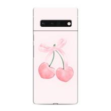 Чохол з розовим принтом для Google Pixel 6 Pro – Рожеві вишні