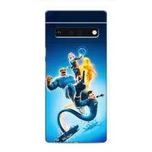 Чехол с принтом Фантастическая четверка для Google Pixel 6 Pro – Фантастическая четверка