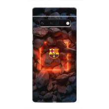Чехлы для Гугл Пиксель 6 Про (VPrint) - ТОП ФК (ФК Барселона)