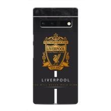 Чехлы для Гугл Пиксель 6 Про (VPrint) - ТОП ФК (FC Liverpool)