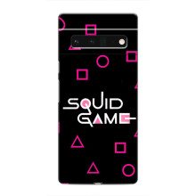 Чехол Гра в кальмара для Google Pixel 6 Pro – Логотип игры кальмара