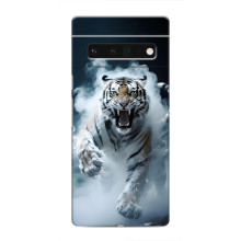 Чехол с картинкой «Хищники» для Google Pixel 6 Pro – Тигр