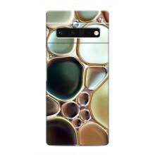 Мраморный чехол на Google Pixel 6 Pro (VPrint) (Радужный Мрамор)