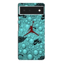 Силиконовый Чехол Nike Air Jordan на Гугул Пиксель 6 Про – Джордан Найк
