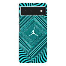 Силиконовый Чехол Nike Air Jordan на Гугул Пиксель 6 Про – Jordan
