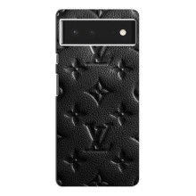 Текстурный Чехол Louis Vuitton для Гугул Пиксель 6 Про – Черный ЛВ
