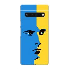 Украинские Чехлы для Google Pixel 6 Pro с картинкой УПА (AlphaPrint) (Степан Бандера)