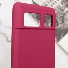 Чохол Silicone Cover Lakshmi (A) для Google Pixel 6 – Бордовий