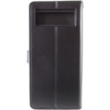 Кожаный чехол-книжка GETMAN Gallant (PU) для Google Pixel 6 – Черный
