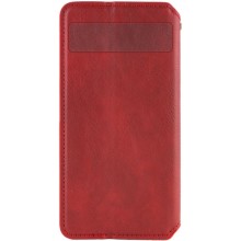 Кожаный чехол-книжка GETMAN Cubic (PU) для Google Pixel 6 – Красный