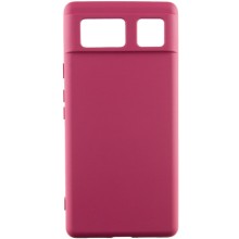 Чехол Silicone Cover Lakshmi (A) для Google Pixel 6 – Бордовый