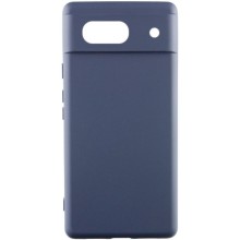 Чохол TPU GETMAN Liquid Silk Full Camera для Google Pixel 6 – Синій