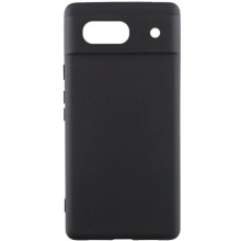 Чохол TPU GETMAN Liquid Silk Full Camera для Google Pixel 6 – Чорний