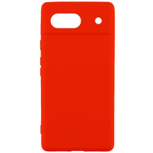 Чехол TPU GETMAN Liquid Silk Full Camera для Google Pixel 6 – Красный