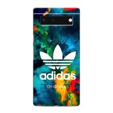 Чехлы Адидас для Google Pixel 6 (AlphaPrint)