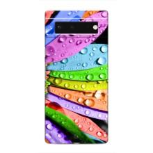 Чехлы (ART) Цветы на Google Pixel 6 (VPrint) (Семиквітка)
