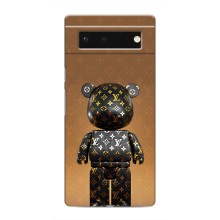 Чохли для Google Pixel 6 - Bearbrick Louis Vuitton (PREMIUMPrint)