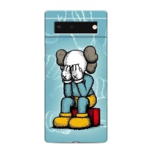 Чохли для Google Pixel 6 - Bearbrick Louis Vuitton (PREMIUMPrint) (Плач Bearbrick)