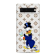 Чехли для Google Pixel 6 - Скрудж МакДак Louis Vuitton (PREMIUMPrint) (Макдак на стилі)