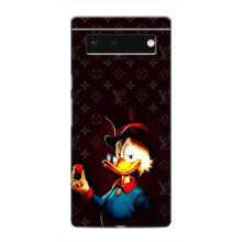 Чехли для Google Pixel 6 - Скрудж МакДак Louis Vuitton (PREMIUMPrint) (Скрудж з ботліантом)