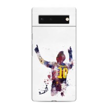 Чехлы Месси для Google Pixel 6 (AlphaPrint) (Messi Barca)