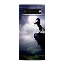 Чехлы с изображением разных животных для Google Pixel 6 (Лошадь)