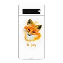 Чехлы с картинкой Лисички для Google Pixel 6 (VPrint)