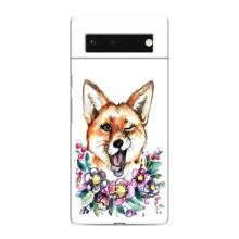 Чехлы с картинкой Лисички для Google Pixel 6 (VPrint)
