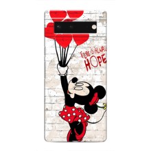 Чохол Disney Mouse Google Pixel 6 (PREMIUMPrint) (Heart Minni)