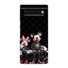 Чохол Disney Mouse Google Pixel 6 (PREMIUMPrint) (Родина Маусів)