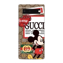 Чохол Disney Mouse Google Pixel 6 (PREMIUMPrint) (Стильний Міккі)